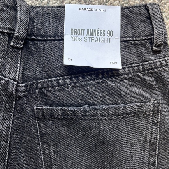 ⭐️⭐️ Brand new Women’s raw hemmed 90’s straight jeans⭐️⭐️-Size 25 - Picture 8 of 12